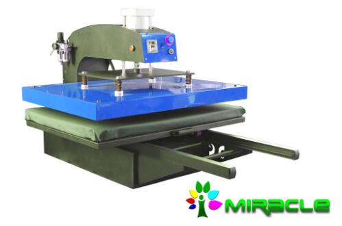 Plane heat press printing machine